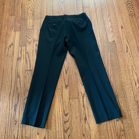 GAP Black Casual Pants Sz 6 Straight Leg - Picture 3 of 13